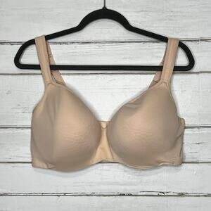 Cacique Lightly Lined Balconette Bra Tan Size 42DDD